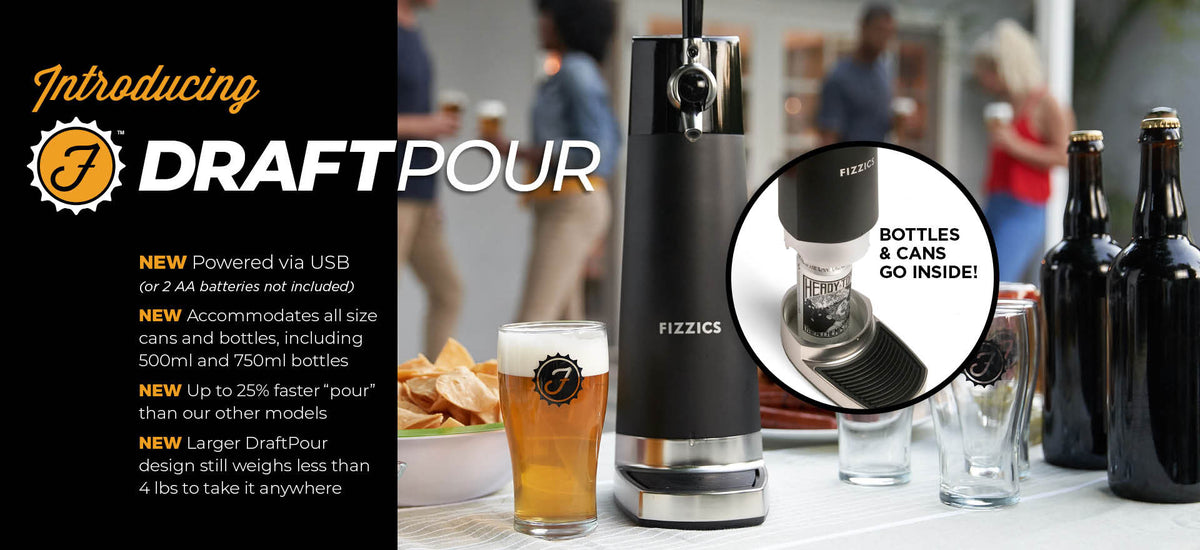 Home Beer Dispenser | Beer Gift for Dad | Fizzics Canada